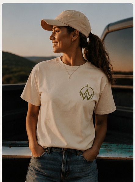 Cream tee front — women